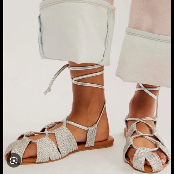 NWOT Free People Sunny Gilly Sandal - Picture 5 of 6